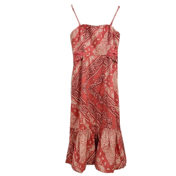 Anthropologie Holding Horses Bandana West Stable Dress 6 - Picture 5 of 13